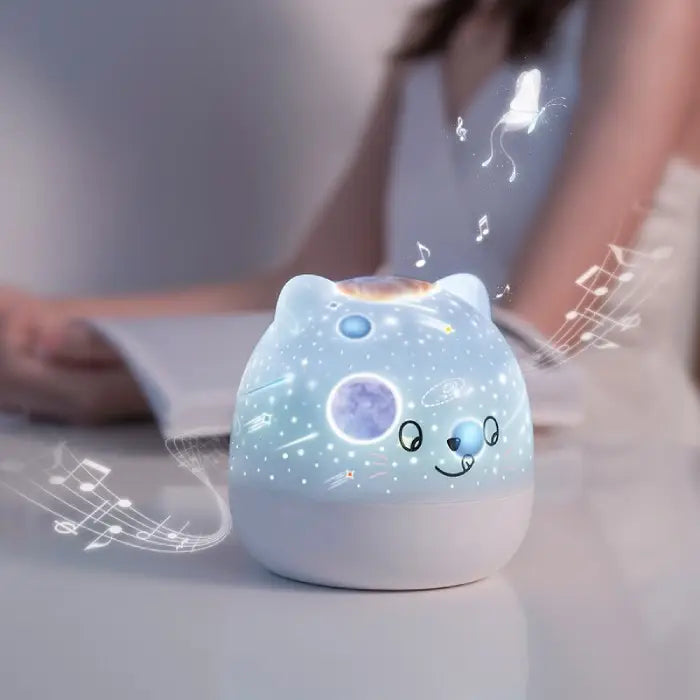 LumiDream Baby Night Light – Musical Star Projector & Sleep Soother