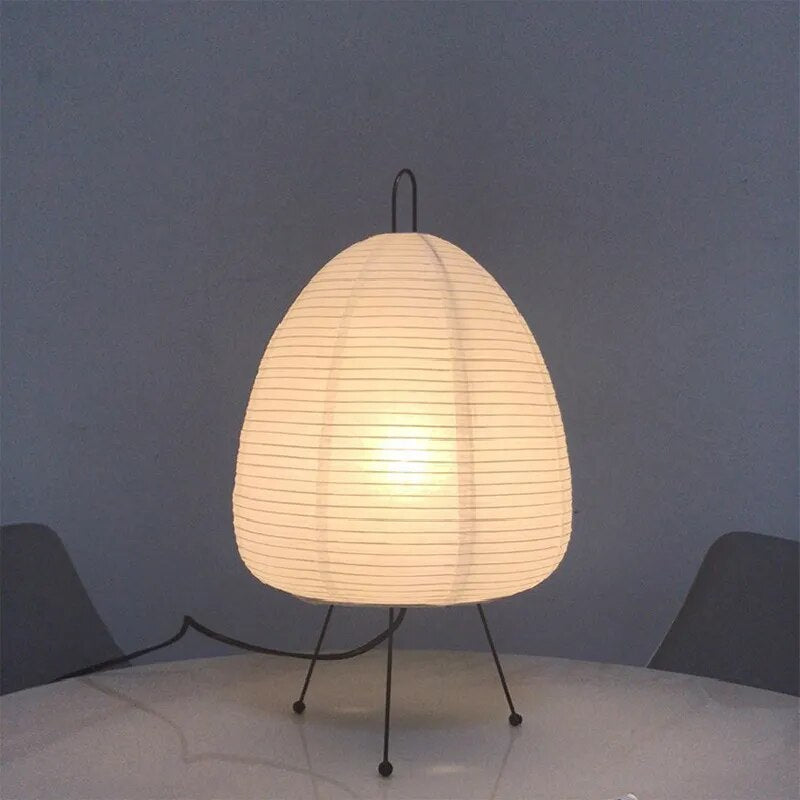 Hikari Globe – Rice Paper Table Lamp with Soft, Warm Glow